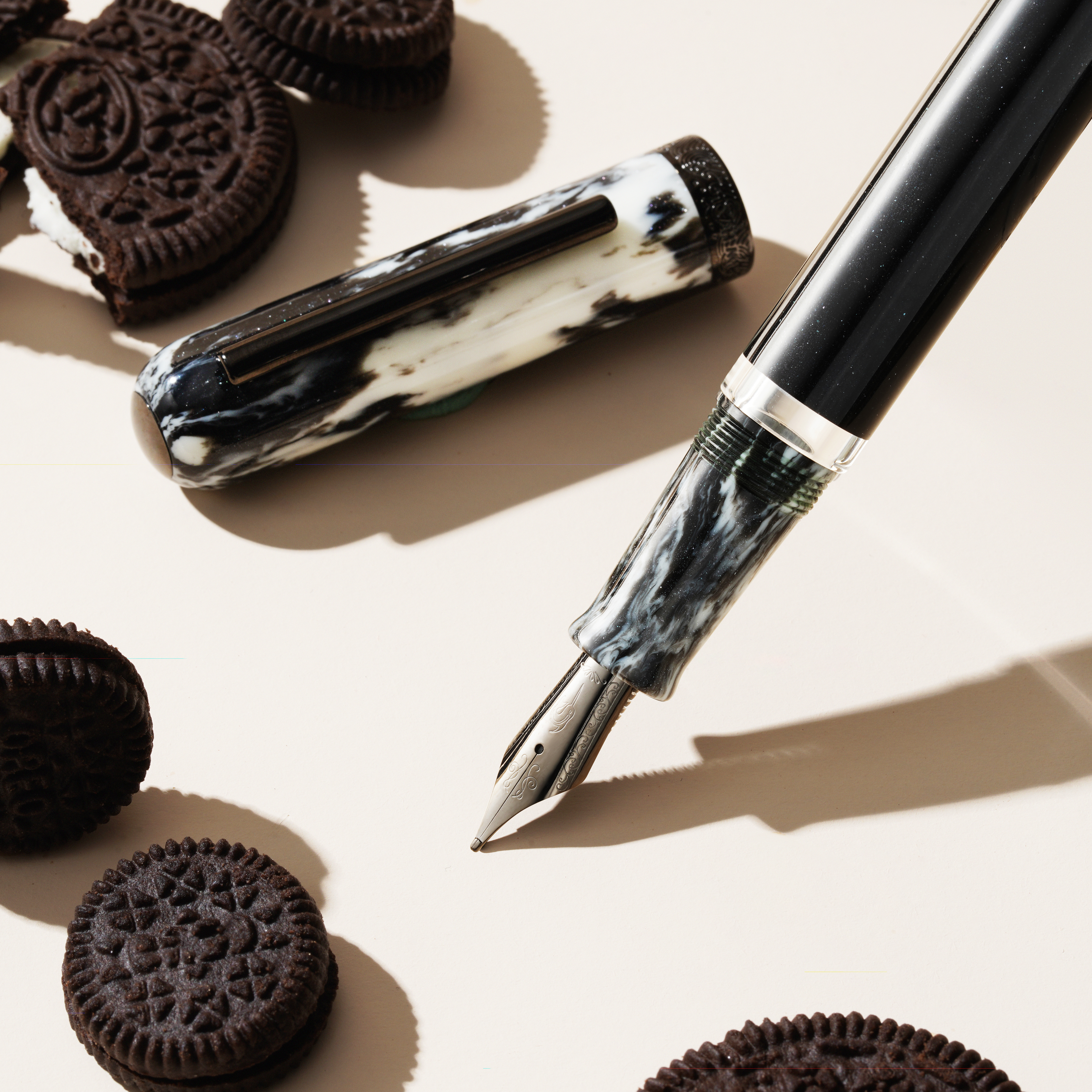 Nahvalur Voyage Cookies and Cream Fountain pen - Vulpen / Fountain